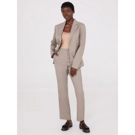 No Waistband Straight Leg Regular Length Pants