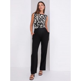 Wide-Leg Linen Pants
