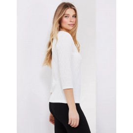 3/4 Sleeve Print Top