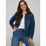 Reversible Plaid Denim Jacket