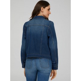 Reversible Plaid Denim Jacket